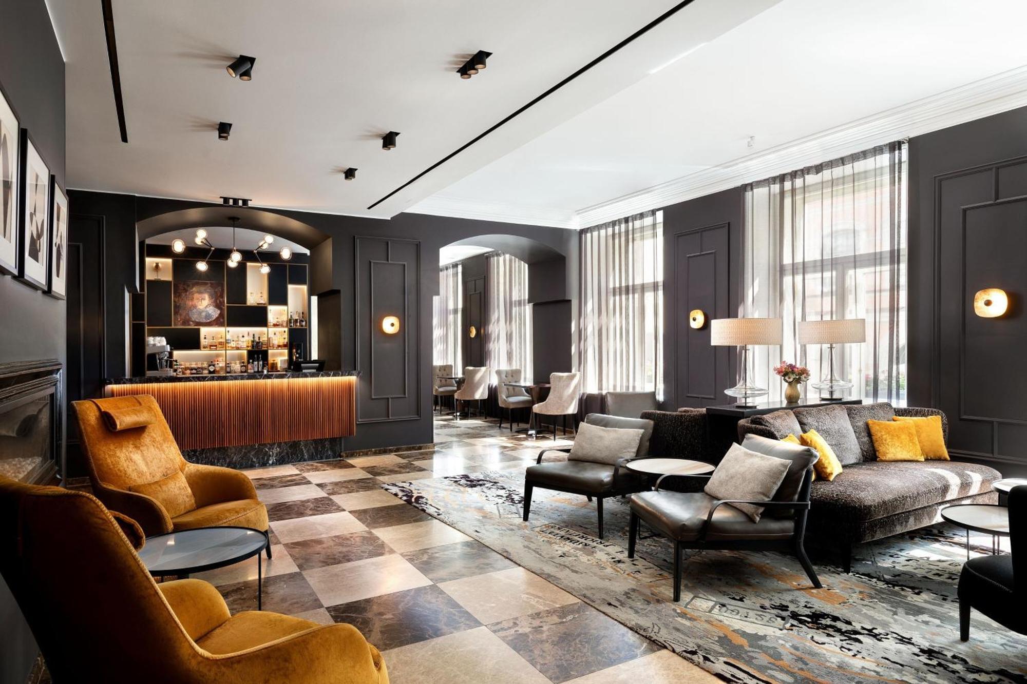 Hotel Telegraaf, Autograph Collection Tallinn Ngoại thất bức ảnh The lounge at the hotel
